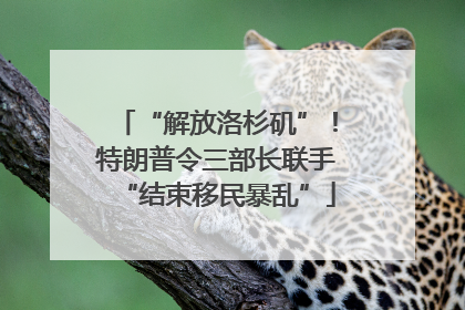 “解放洛杉矶”！特朗普令三部长联手“结束移民暴乱”