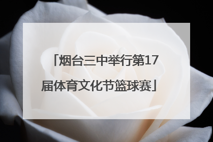 烟台三中举行第17届体育文化节篮球赛