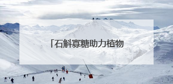 石斛寡糖助力植物医生防晒新品，展现中国成分的力量
