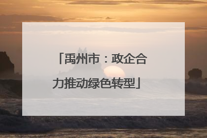 禹州市：政企合力推动绿色转型