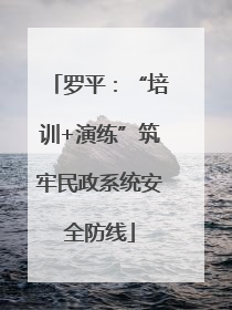罗平：“培训+演练”筑牢民政系统安全防线