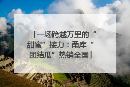 一场跨越万里的“甜蜜”接力：甬库“团结瓜”热销全国