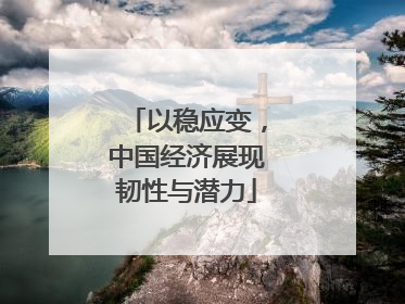 以稳应变，中国经济展现韧性与潜力