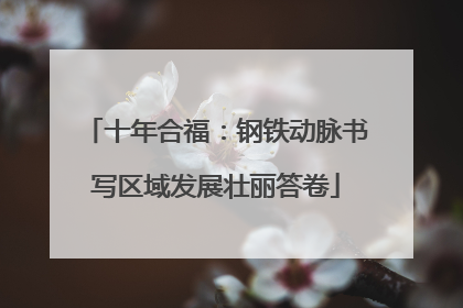 十年合福：钢铁动脉书写区域发展壮丽答卷