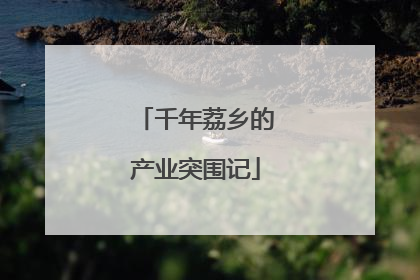 千年荔乡的产业突围记