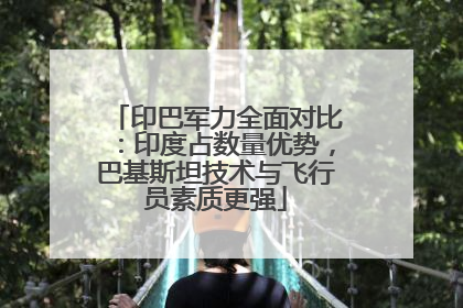 印巴军力全面对比：印度占数量优势，巴基斯坦技术与飞行员素质更强