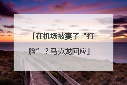 在机场被妻子“打脸”？马克龙回应