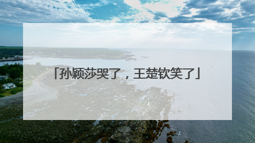 孙颖莎哭了，王楚钦笑了