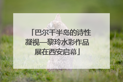 巴尔干半岛的诗性凝视—黎玲水彩作品展在西安启幕