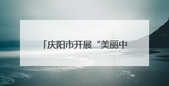 庆阳市开展“美丽中国我先行”暨“六五环境日”主题宣传活动