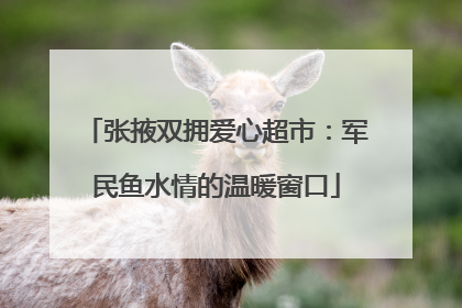 张掖双拥爱心超市：军民鱼水情的温暖窗口