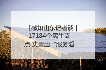 感知山东记者谈｜17184个民生支点 丈量出“服务淄博”的文明温度