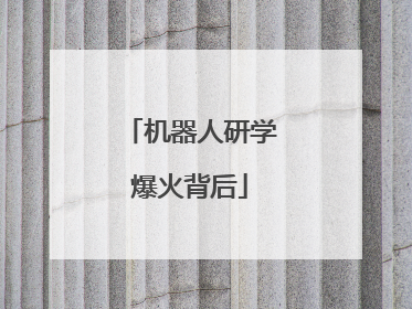 机器人研学爆火背后