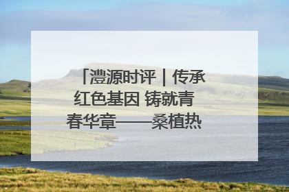 澧源时评｜传承红色基因 铸就青春华章——桑植热土上的青春长征