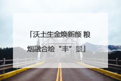 沃土生金焕新颜 粮烟融合绘“丰”景