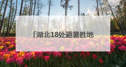 湖北18处避暑胜地今起放“价”，中高考生“1+1”免票