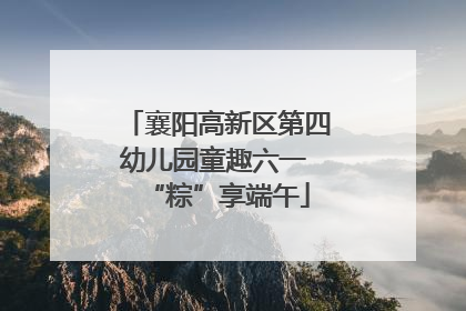 襄阳高新区第四幼儿园童趣六一 “粽”享端午