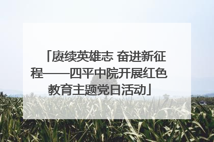 赓续英雄志 奋进新征程——四平中院开展红色教育主题党日活动