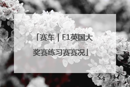 赛车｜F1英国大奖赛练习赛赛况