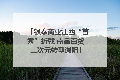 银泰商业江西“首秀”折戟 南昌百货二次元转型遇阻