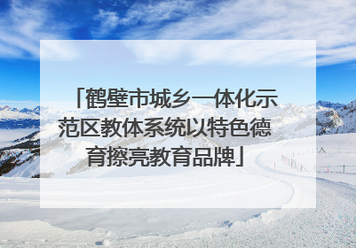 鹤壁市城乡一体化示范区教体系统以特色德育擦亮教育品牌