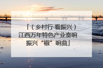（乡村行·看振兴）江西万年特色产业奏响振兴“椒”响曲