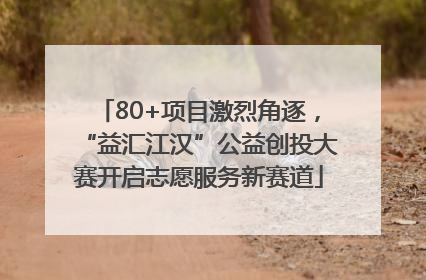 80+项目激烈角逐，“益汇江汉”公益创投大赛开启志愿服务新赛道
