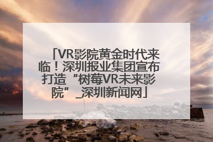 VR影院黄金时代来临！深圳报业集团宣布打造“树莓VR未来影院”_深圳新闻网